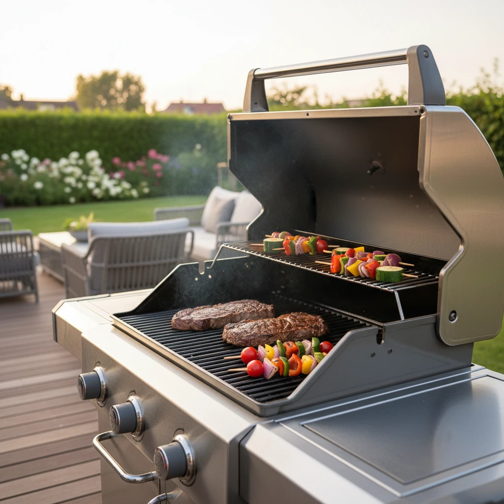 grill gazowy nowoczesny