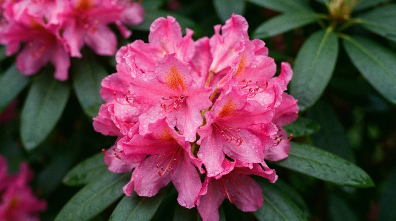 kwitnacy rododendron